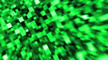 kareler yeşil parlayan