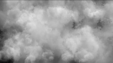 bulutlar duman soyut