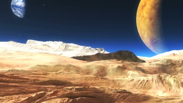 화성 주위 운전 — 비디오