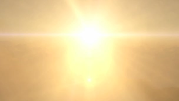 coucher de soleil voler sur les nuages 
