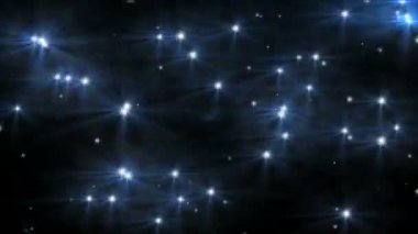 yıldızlı gökyüzü ışık