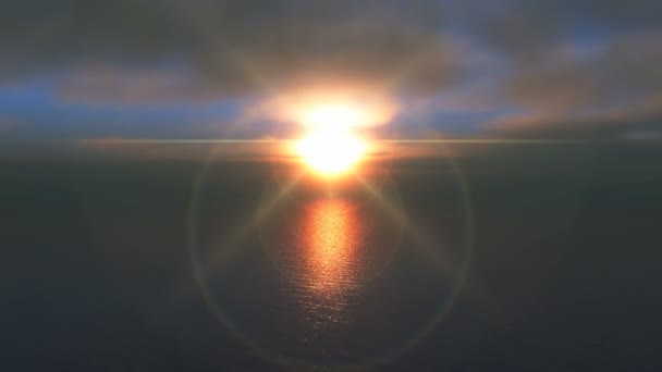 voler or coucher de soleil océan 