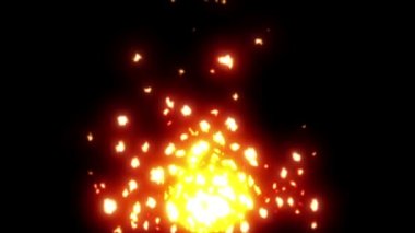 Yangın soyut parçacık