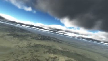 bulutlar uçak sinek