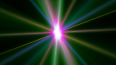 ışık efekti soyut yıldız patlaması lazer ışını çizimi