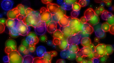 Benekler Bokeh Rengi Soyut Arkaplan, illüstrasyon oluşturucu