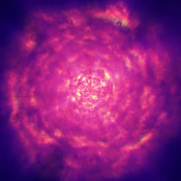 Взрыв Огненного Шара Космосе Абстрактная Иллюстрация — стоковое фото