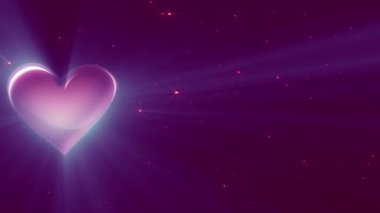 kalp atışı uzayda, 3D render