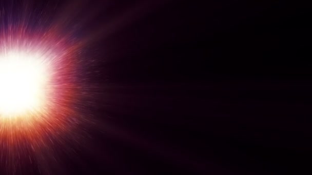 Explosion Stars Particle Abstract Motion — Stock Video