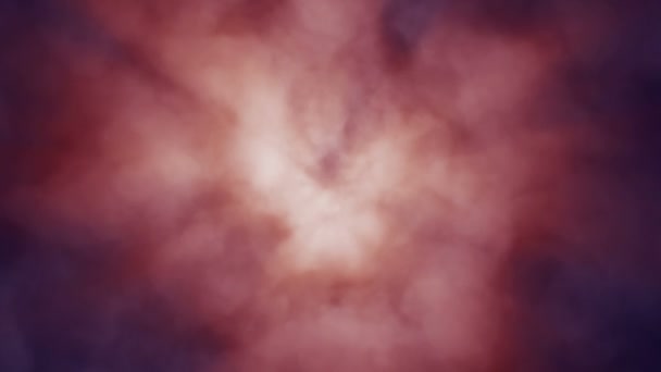 Облака Дыма Туман Абстрактный Фон Движения — стоковое видео