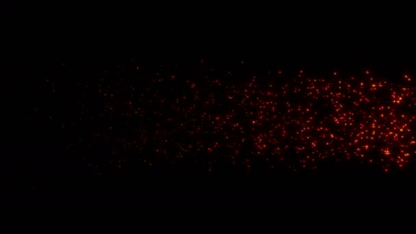 キラキラ粒子抽象運動背景4K — ストック動画