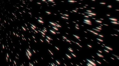 yıldızlar uçuş hızı, soyut kozmik arkaplan 4k