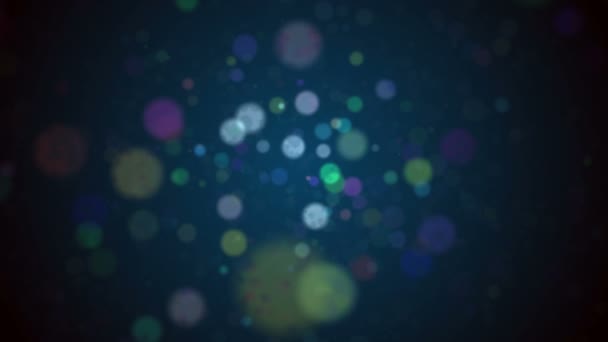 Spots Light Circles Background Motion — Stock Video