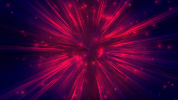 Burst Abstract Explosion Background Particle Illustration Render — Stock Photo, Image