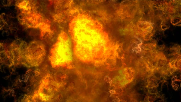 Flammeeksplosjon Rommet Abstrakt Illustrasjon – stockfoto