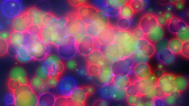 Benekler Bokeh Rengi Soyut Arkaplan, illüstrasyon oluşturucu