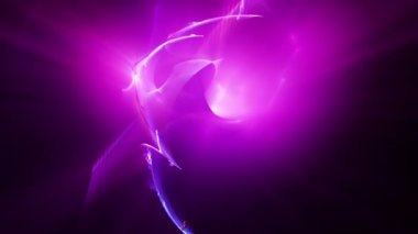 soyut nebula uzay ışığı neonu