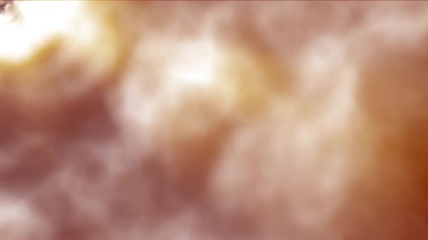 Тоннель Облаков Фоновой Текстуры Движения Цвета — стоковое видео