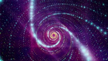 uzay ışığı kozmosu spiral 4k