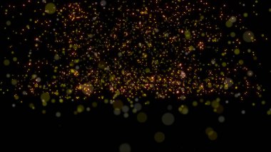 renk yağmuru parçacığı soyut arkaplan illüstrasyon oluşturucu