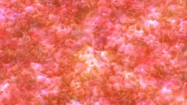 Cuore Valentino Luce Lucido Rosa Sfondo Illustrazione — Foto Stock