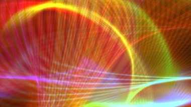 Fraktal gerçekliklerin perspektifleri soyut arkaplan illüstrasyonu