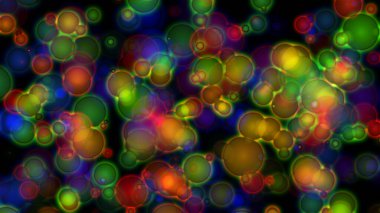 Benekler Bokeh Rengi Soyut Arkaplan, illüstrasyon oluşturucu