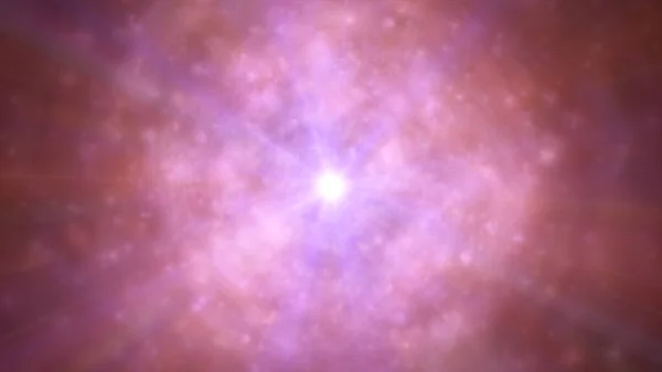 Анотація Масштабний Ефект Зоряного Світла Фонова Ілюстрація Космосу — стокове фото