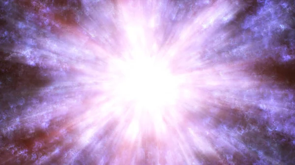 Большой Взрыв Космосе Рождение Вселенной Иллюстрация — стоковое фото