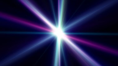 ışık efekti soyut yıldız patlaması lazer ışını çizimi