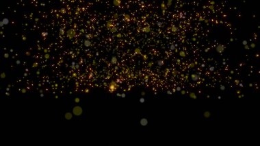 renk yağmuru parçacığı soyut arkaplan illüstrasyon oluşturucu