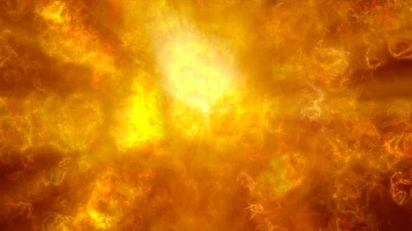 Fire Flame Explosion Space Abstract Illustration — Stock Photo, Image