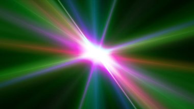 ışık efekti soyut yıldız patlaması lazer ışını çizimi