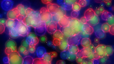 Benekler Bokeh Rengi Soyut Arkaplan, illüstrasyon oluşturucu