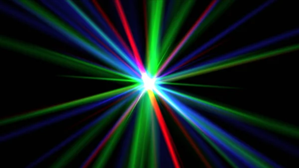 Światło Efekt Abstrakcyjny Gwiazda Rozbłysk Błysk Laserowy Promień Ilustracja — Zdjęcie stockowe