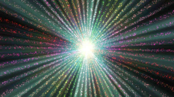 Σωματίδιο Λέιζερ Φως Έγχρωμη Απεικόνιση Ακτίνων Καθιστούν — Φωτογραφία Αρχείου