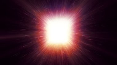 patlama yıldızları parçacık soyut hareket