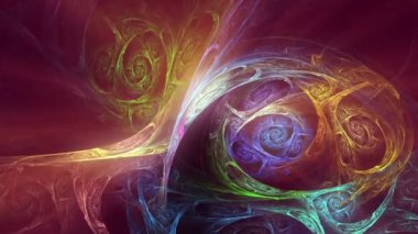 Mozaik alev soyut arkaplan hareketi