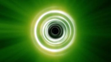 Soyut halkalar ışın ışık küresi