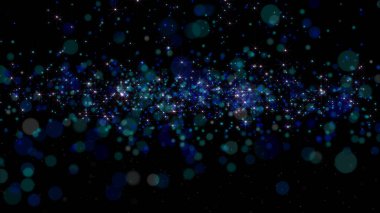 renk yağmuru parçacığı soyut arkaplan illüstrasyon oluşturucu