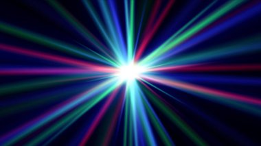 ışık efekti soyut yıldız patlaması lazer ışını çizimi