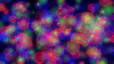 Benekler Bokeh Rengi Soyut Arkaplan, illüstrasyon oluşturucu