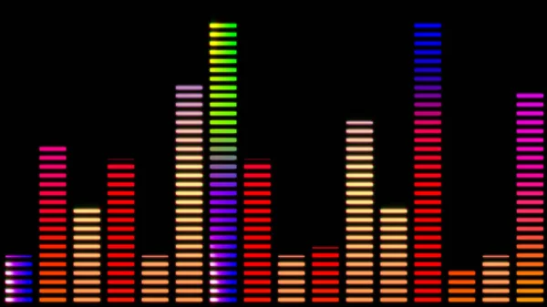 Digital equalizer bar graph, Sound Equalizer Abstract Background illustration