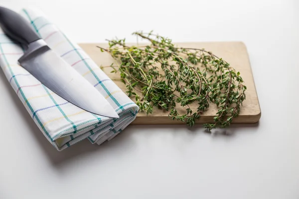 Thyme in the kitchen — Stock Photo, Image