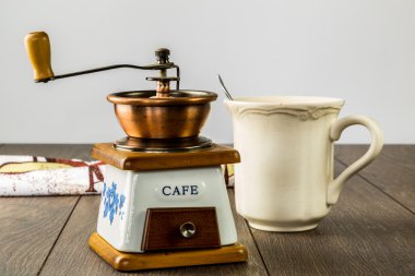 Kahve öğütücüsü.