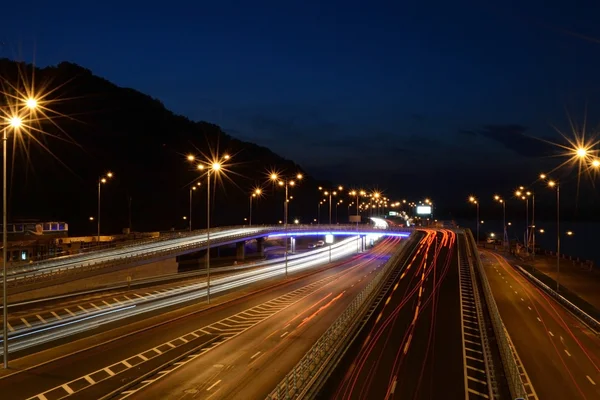 günbatımı üzerinde citylights