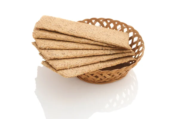 Diyet kepekli ekmek ve buğday tohumu — Stok fotoğraf