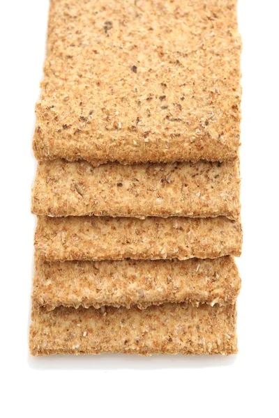 Diet bread bran and wheat germ — Stock Photo, Image