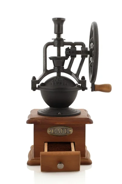Vintage coffee grinder isolate — Stock Photo, Image