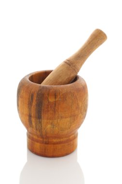 Tahta havan ve tokmak. 